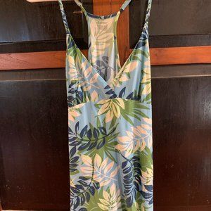 Secret Treasures Leaf print Chemise - M